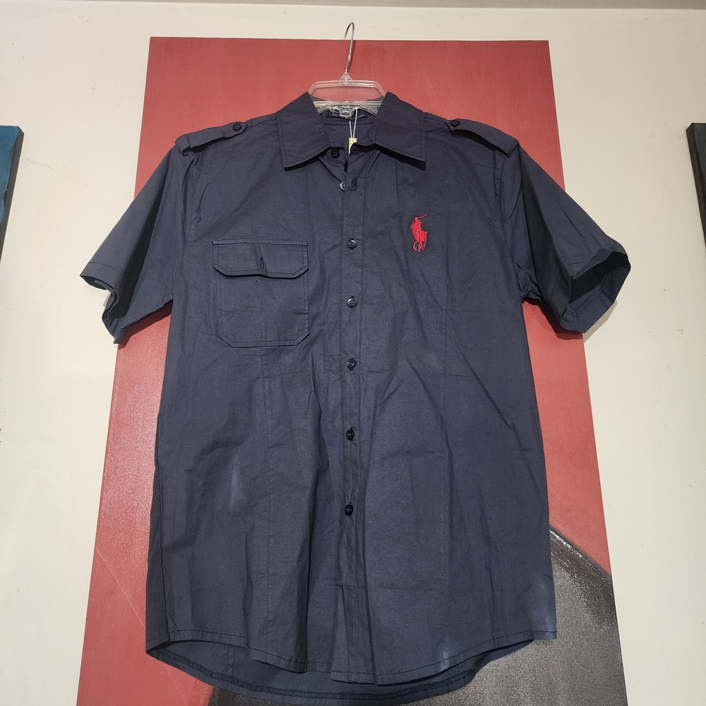 Ralph Lauren Dark Blue Short Sleeve Shirt